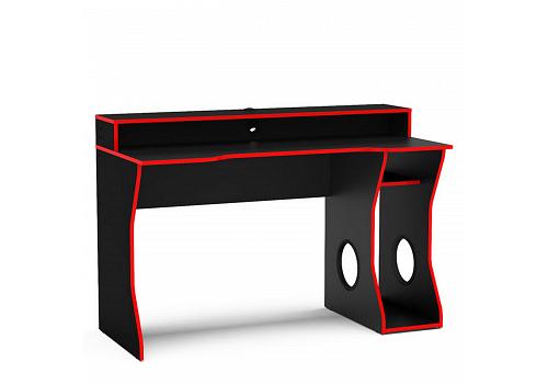 Gaming Computer Office Desk.Black with Red 1